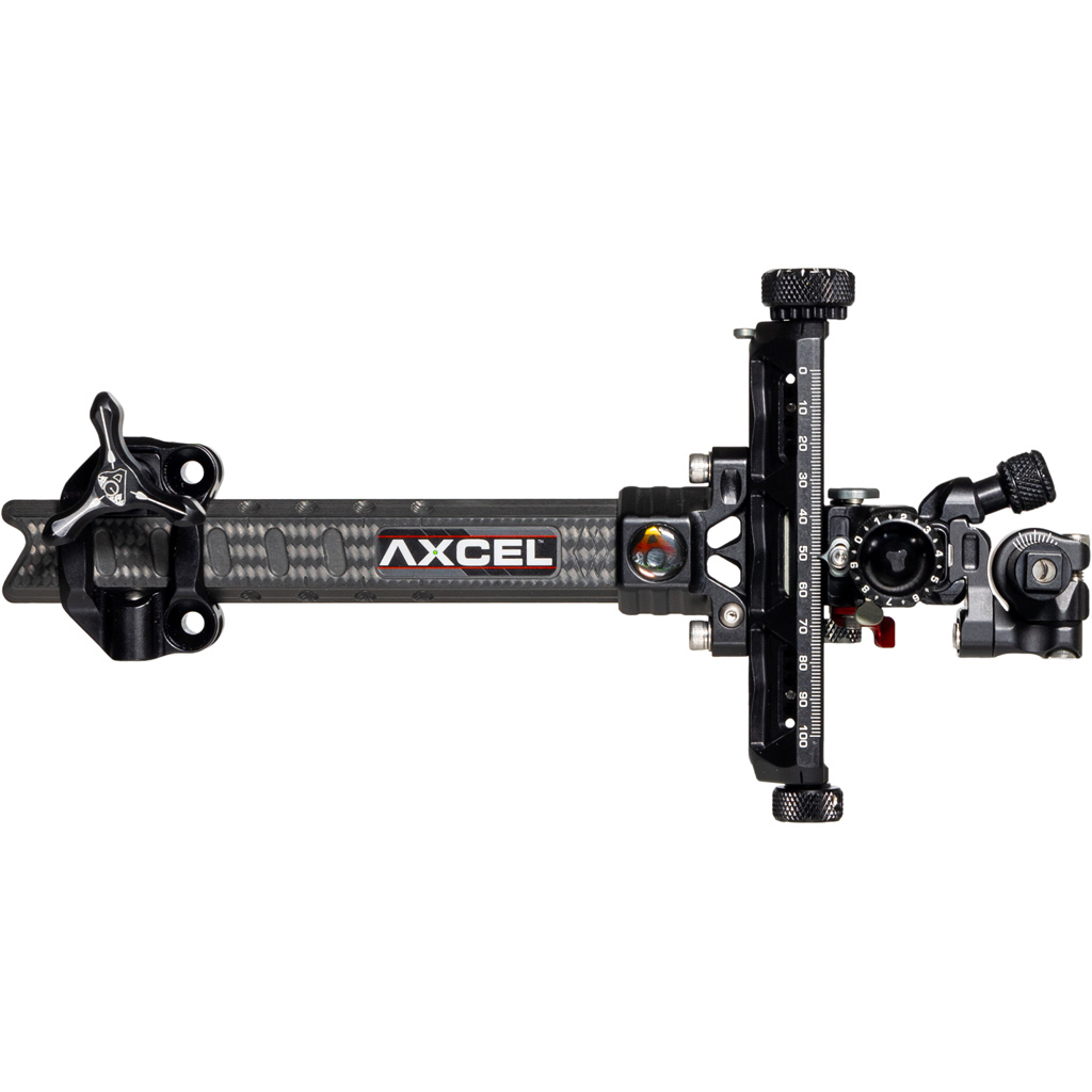 Axcel Achieve XP Pro Carbon Bar Compound Black/Black 6 in. RH