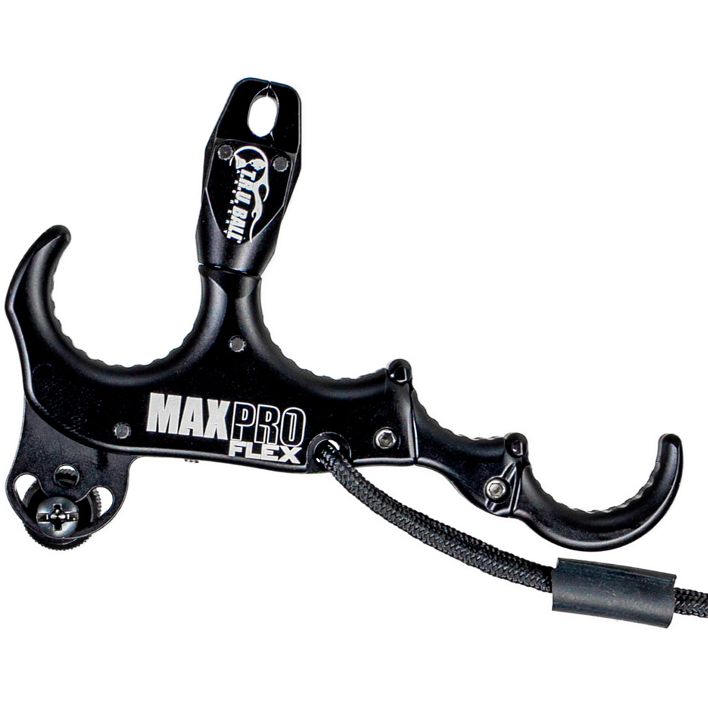 Tru Ball Max Pro Flex Release Black 4 Finger