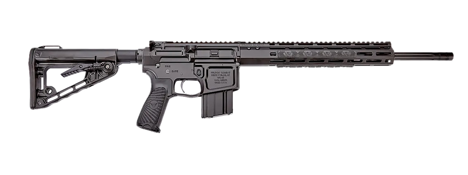 Wilson Combat TH-300H18FBLACK Tactical Hunter  300 HAM'R 18" Fluted Threaded Barrel Green/Black Armor-Tuff