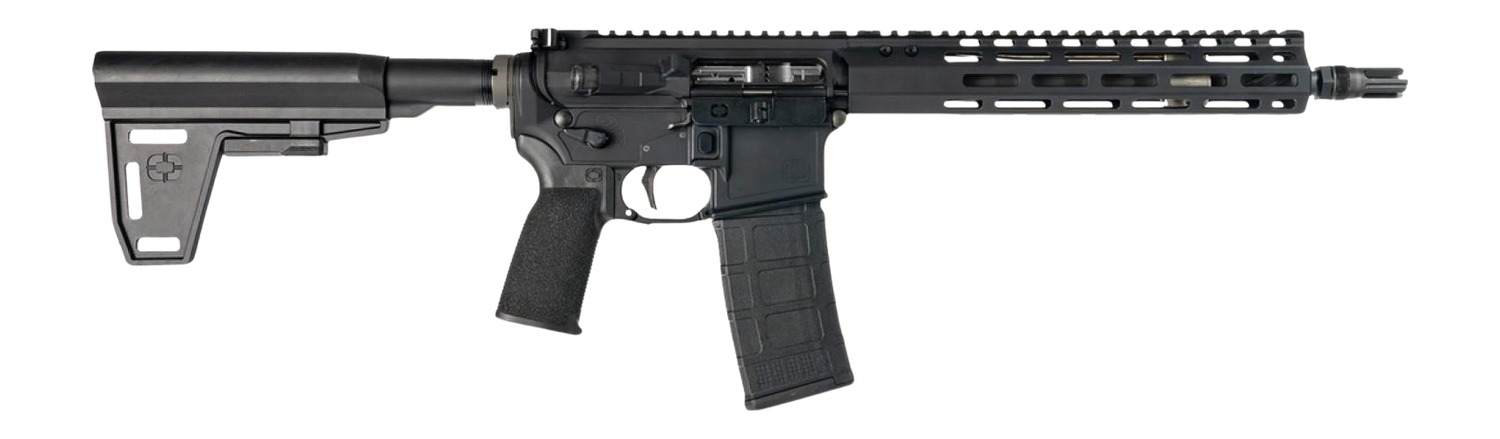 Shadow Systems SS-6034 E526 5.56 NATO 10+1 11.50" Black Barrel, Black Picatinny Rail w/Receiver, Black Polymer Stock & Grip