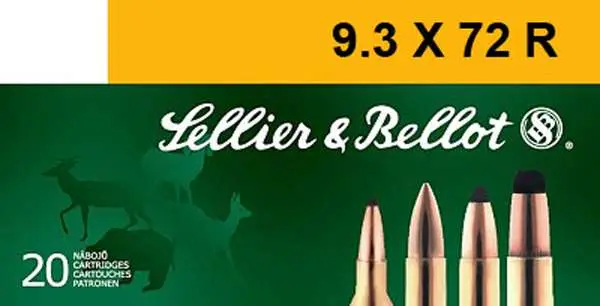 SELLIER & BELLOT AMO 9.3X72R 193GR SP 20-RD ( 20 BOXES PER CASE )