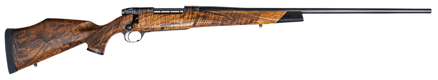 Weatherby MKV250257WR6T Mark V 250th Anniversary Limited Edition 257 WBY Mag 3+1 26" Threaded Barrel, Color Case Hardened Steel Drilled & Tapped Receiver, Checkered Italian Walnut Fixed Stock