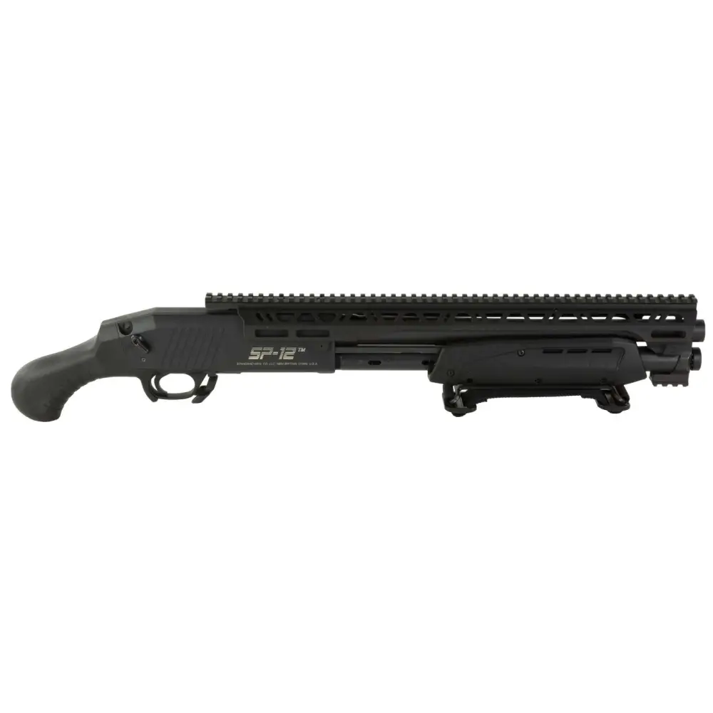 STANDARD MANUFACTURING SP-12 COMPACT SGP 12GA 14.5IN BBL BLACK BIRDS HEAD GRIP FULL MLOK RAIL AMBI