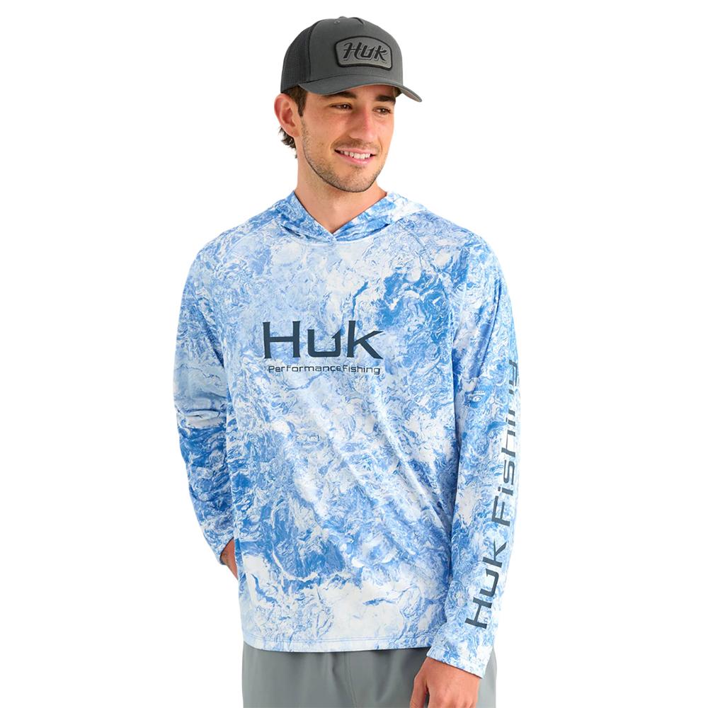Huk Mossy Oak Pursuit Performance Hoodie MO Regatta M