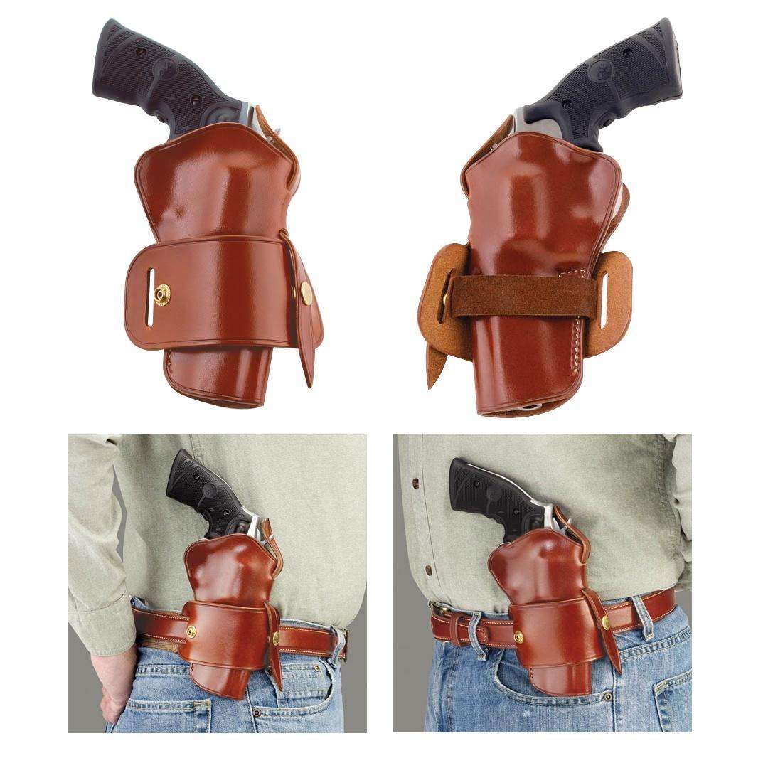 Galco Wheelgunner Belt Holster S&W N Frame 29/629 4" Tan Ambidextrous