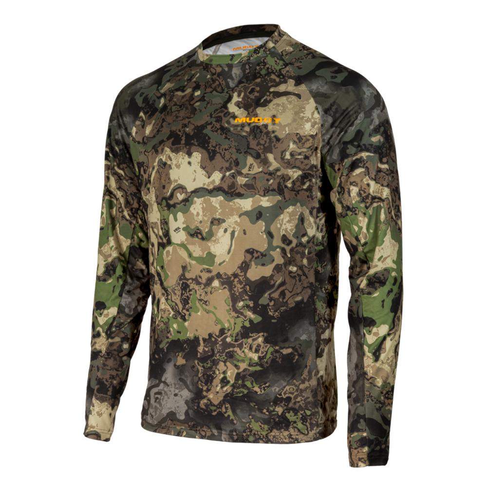 Muddy Base Layer Crew Long Sleeve Shirt Veil Canyon Hybrid S