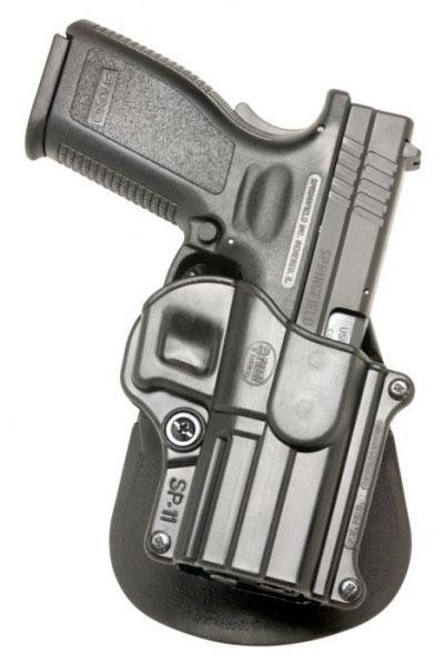Fobus Standard Paddle Holster for Springfield XD Black Right Hand