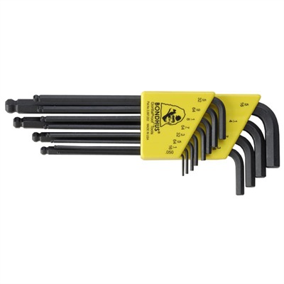 SAE BALL-HEX ''L'' WRENCH SET