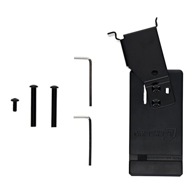 SECUREWALL HANGER FOR AR-15 BLACK
